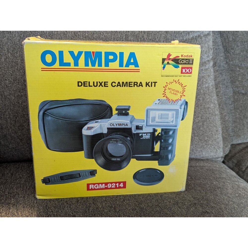 Open Box - Olympia Deluxe Camera Kit RGM-9214 - Tested Works